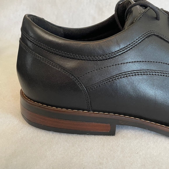 Rockport Men\'s Shoes Dustyn Plain Toe Black 13 Medium, Original Retail $125.00 main image 9